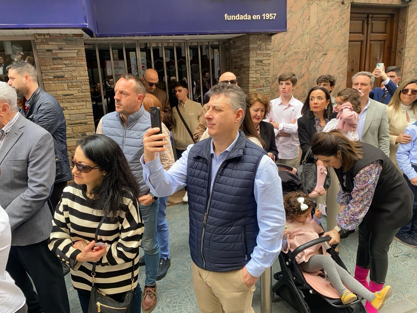 La Borriquilla el Domingo de Ramos en Jaén.