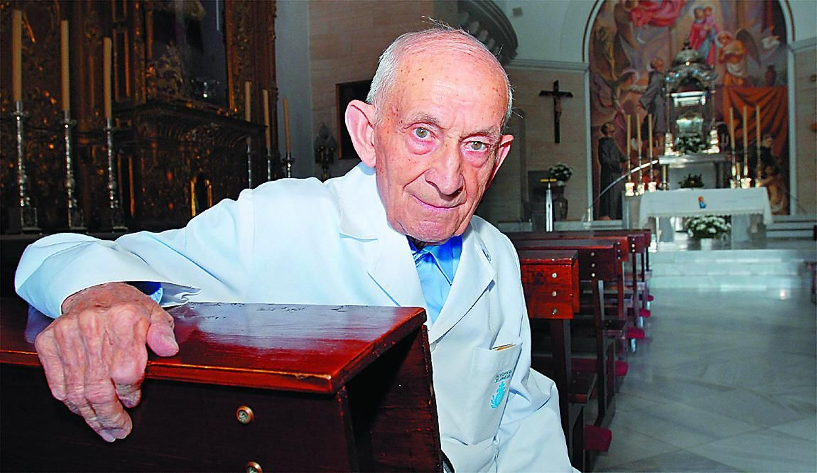 El hermano Adrián del Cerro.