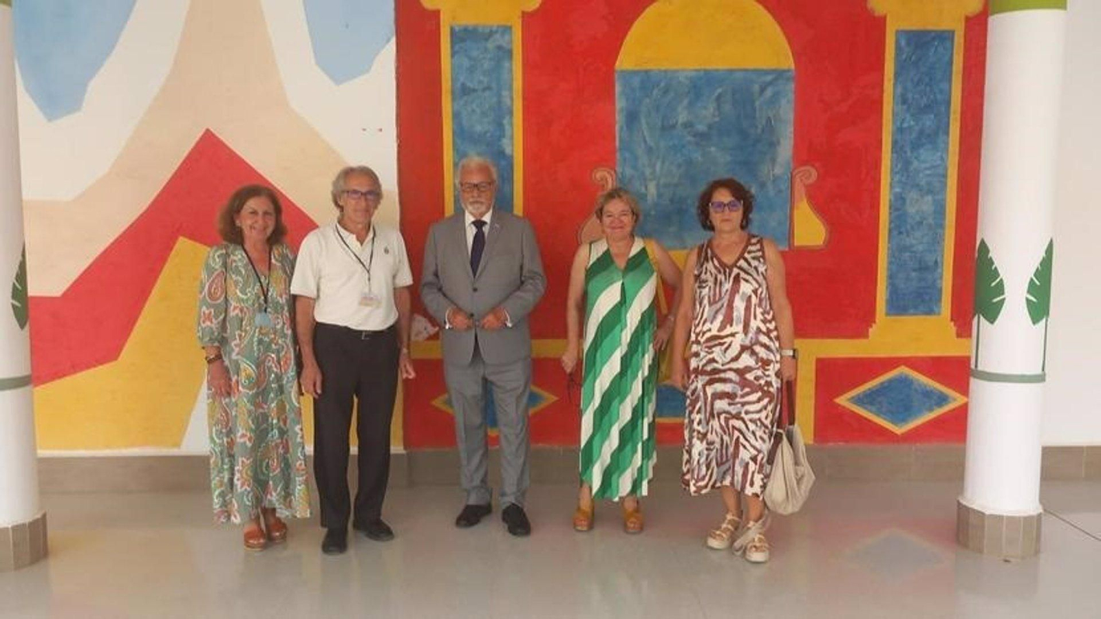 Jesús Maeztu ha visitado la prisión de 'El Acebuche'.