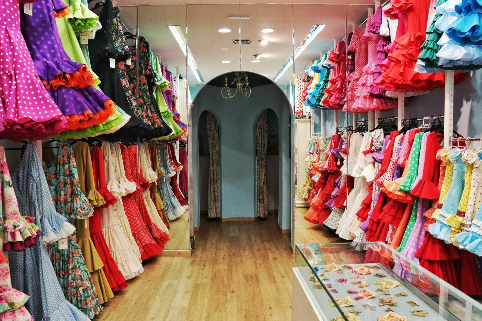 Lleno en las tiendas de moda flamenca de cara a la Feria