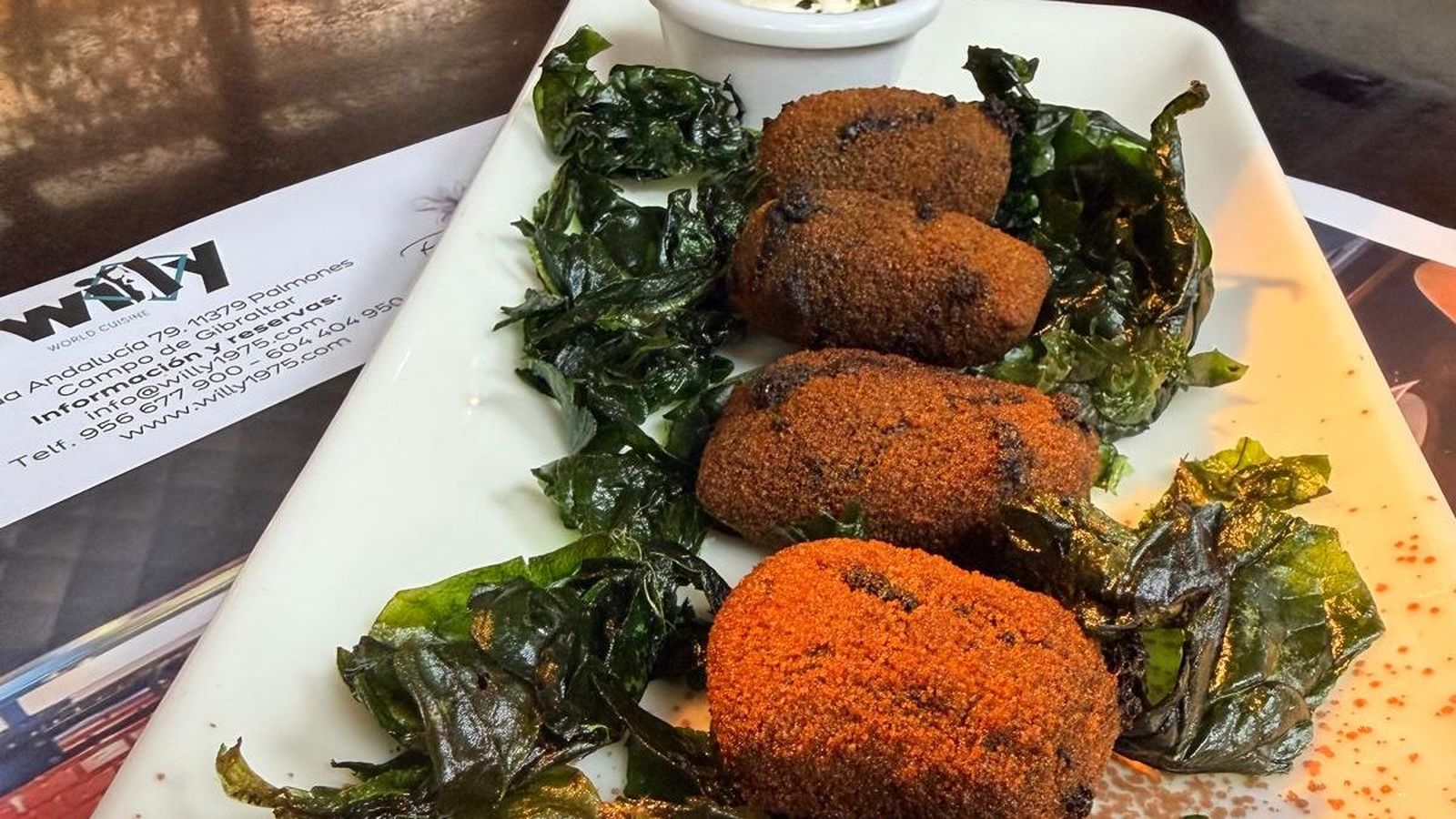 Croquetas de chipirones en Willys 1975