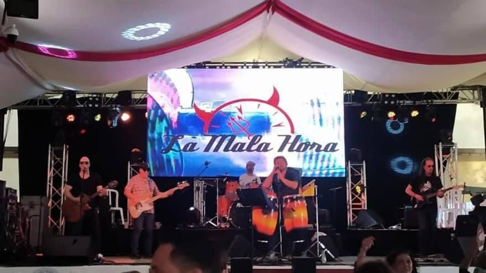 Una actuación de La Mala Hora.