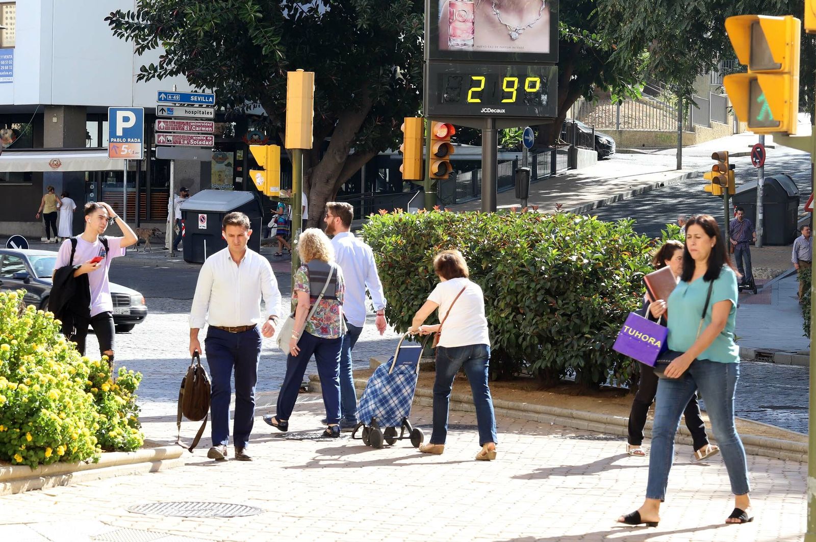 Las temperaturas en septiembre en Huelva llegaron casi a los 24 grados de media.