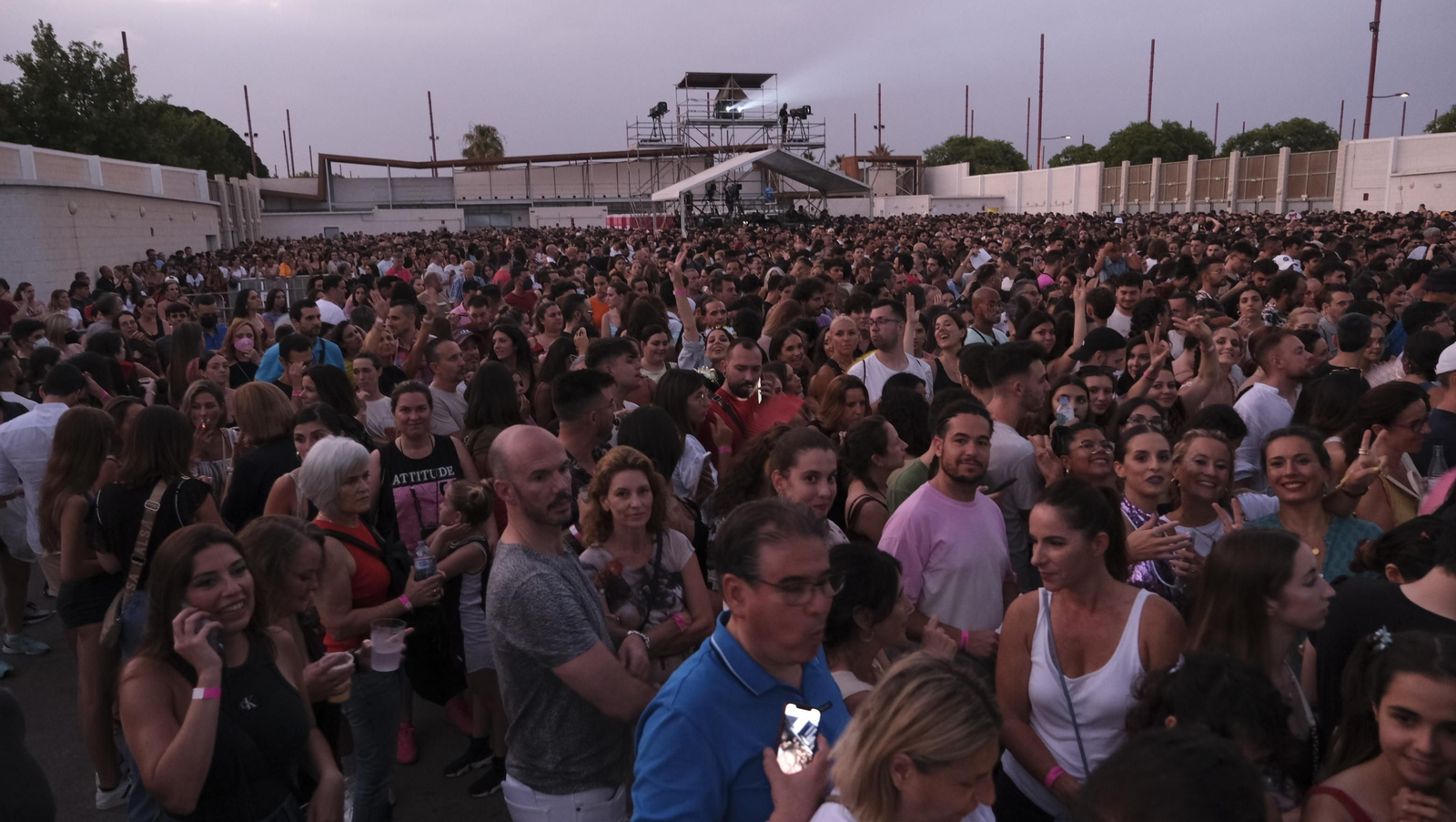 Imágenes del concierto de Rosalía en Almería