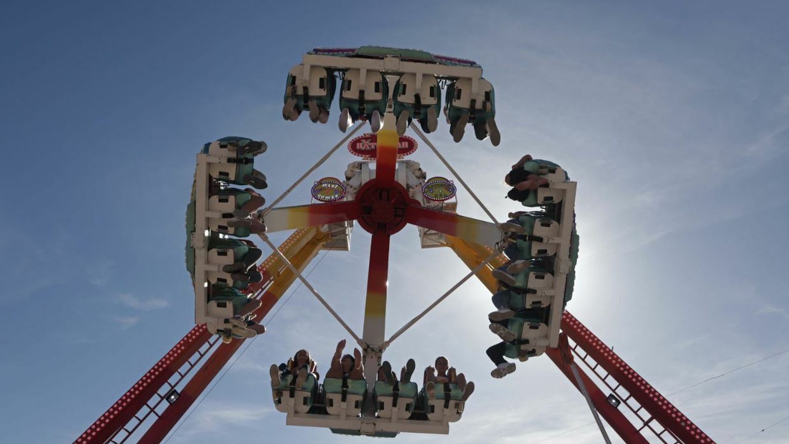 Una atracción en la Feria de Los Barrios del año pasado.