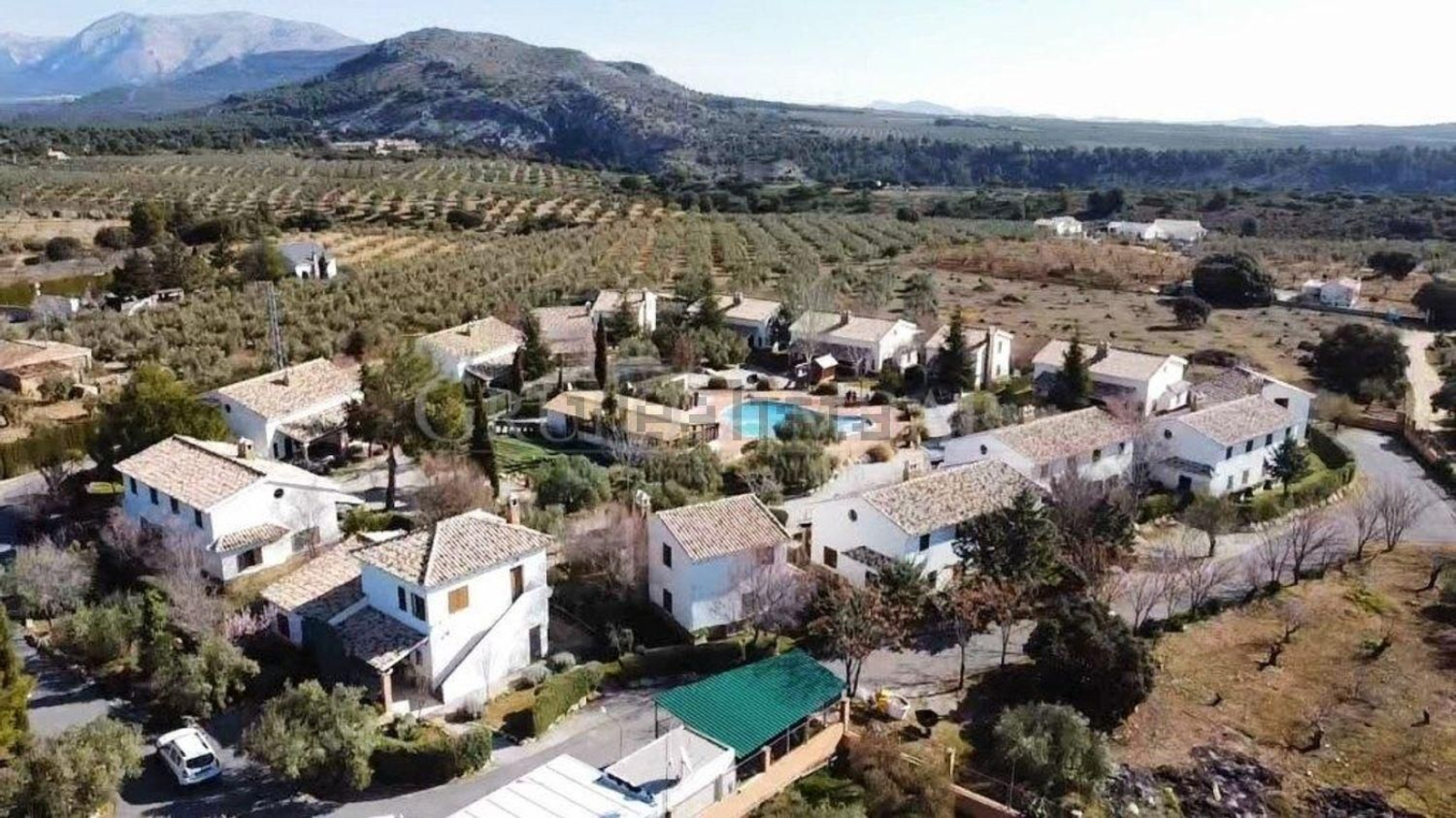 Así es el complejo rural de Pozo Alcón a vista de pájaro.