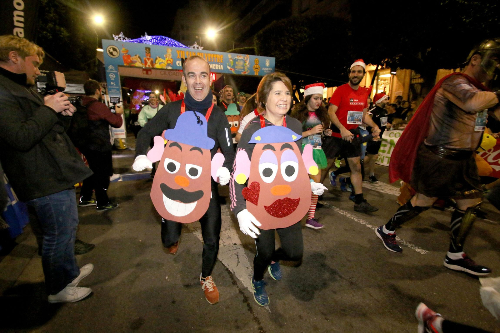 Las imágenes de la San Silvestre 2019