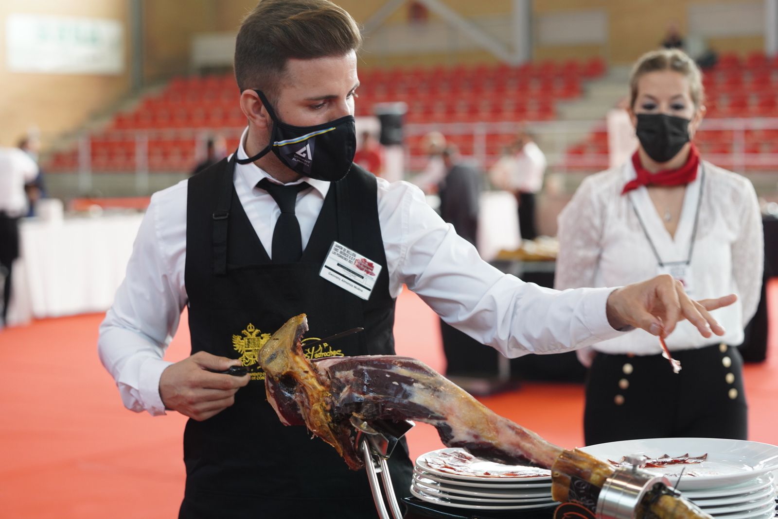 La última jornada de la Feria del Jamón de Villanueva de Córdoba, en fotografías