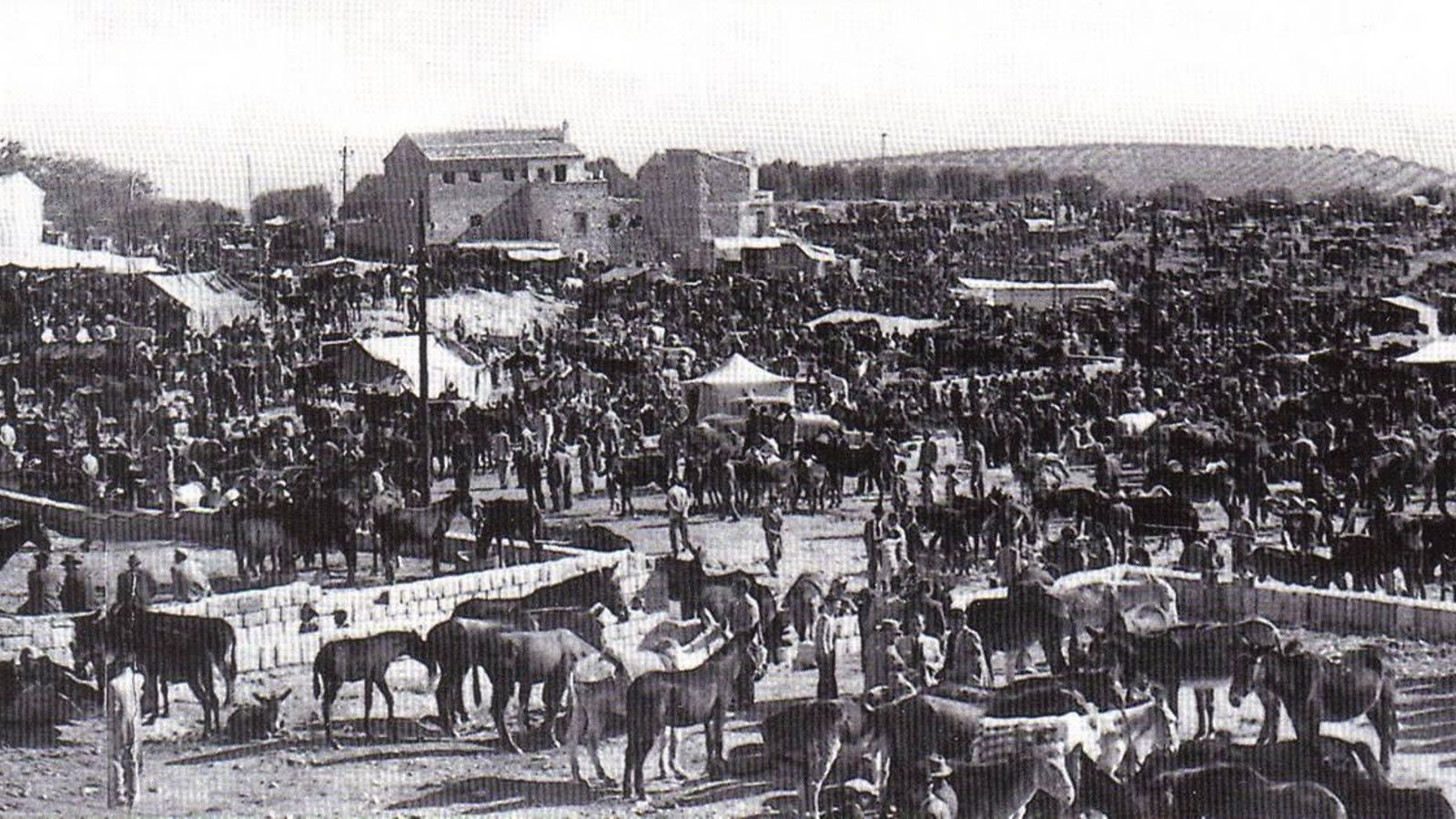 La Feria de San Lucas: del blanco y negro al sepia, en imágenes