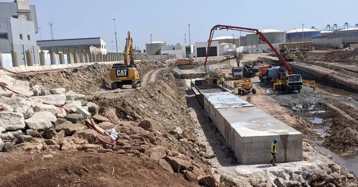 Así han sido las obras del nuevo muelle de la Guardia Civil en el ...