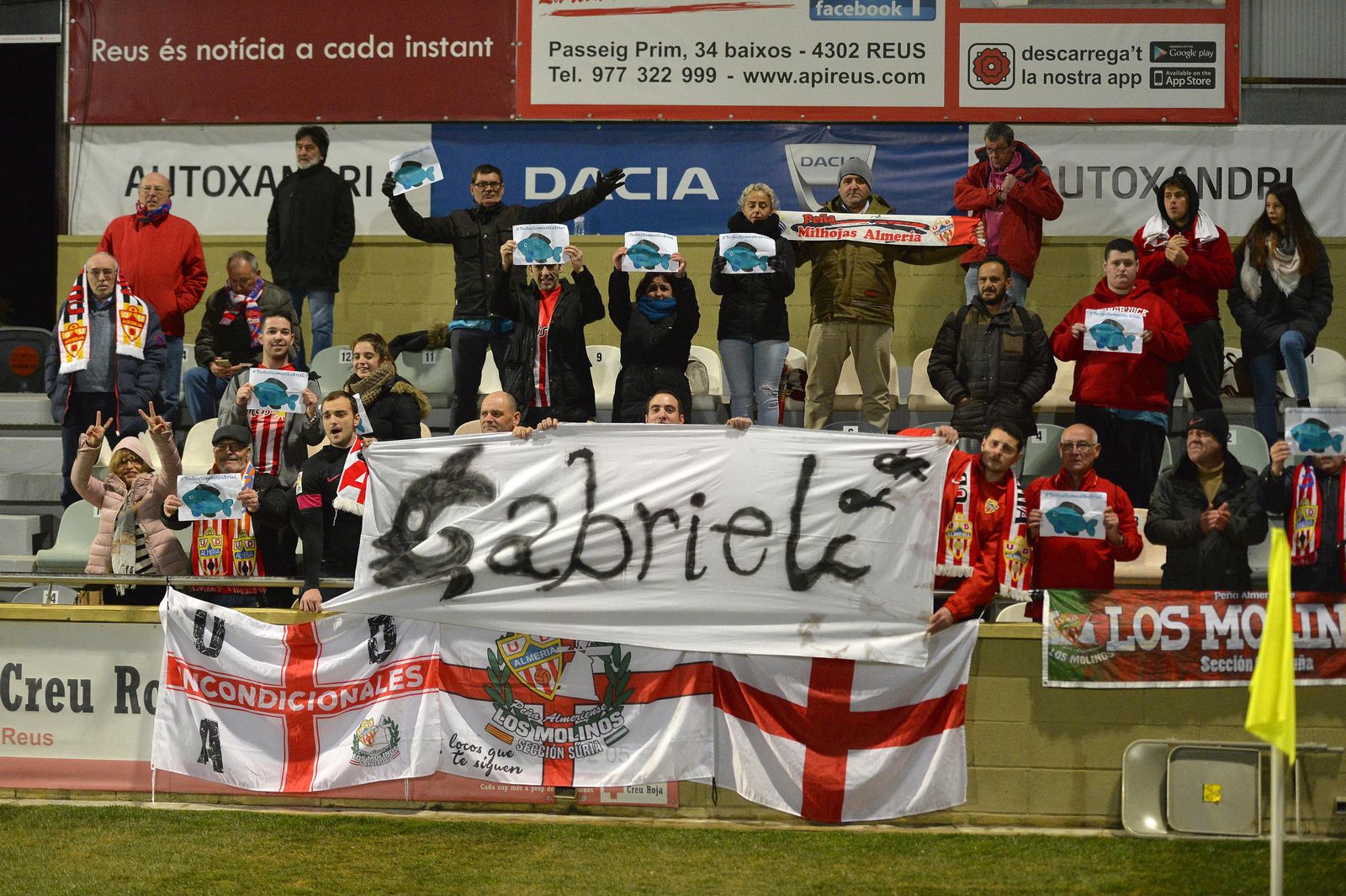 Las imágenes del Reus-Almería