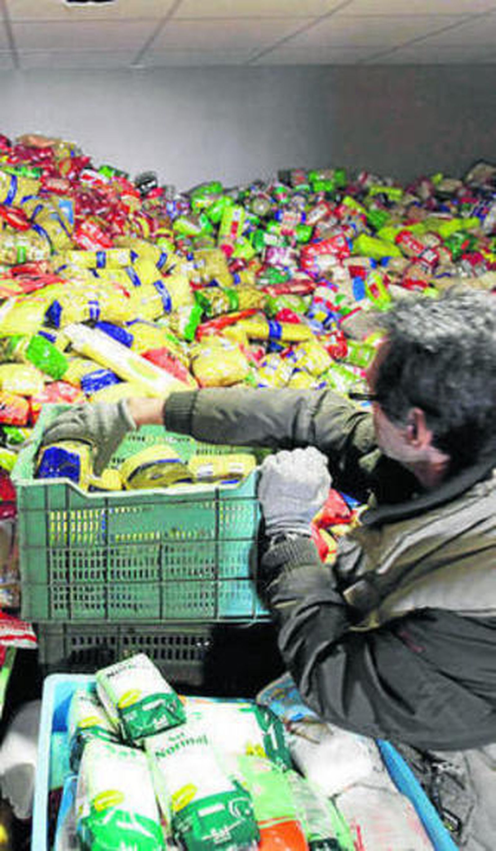 El Banco de Alimentos.