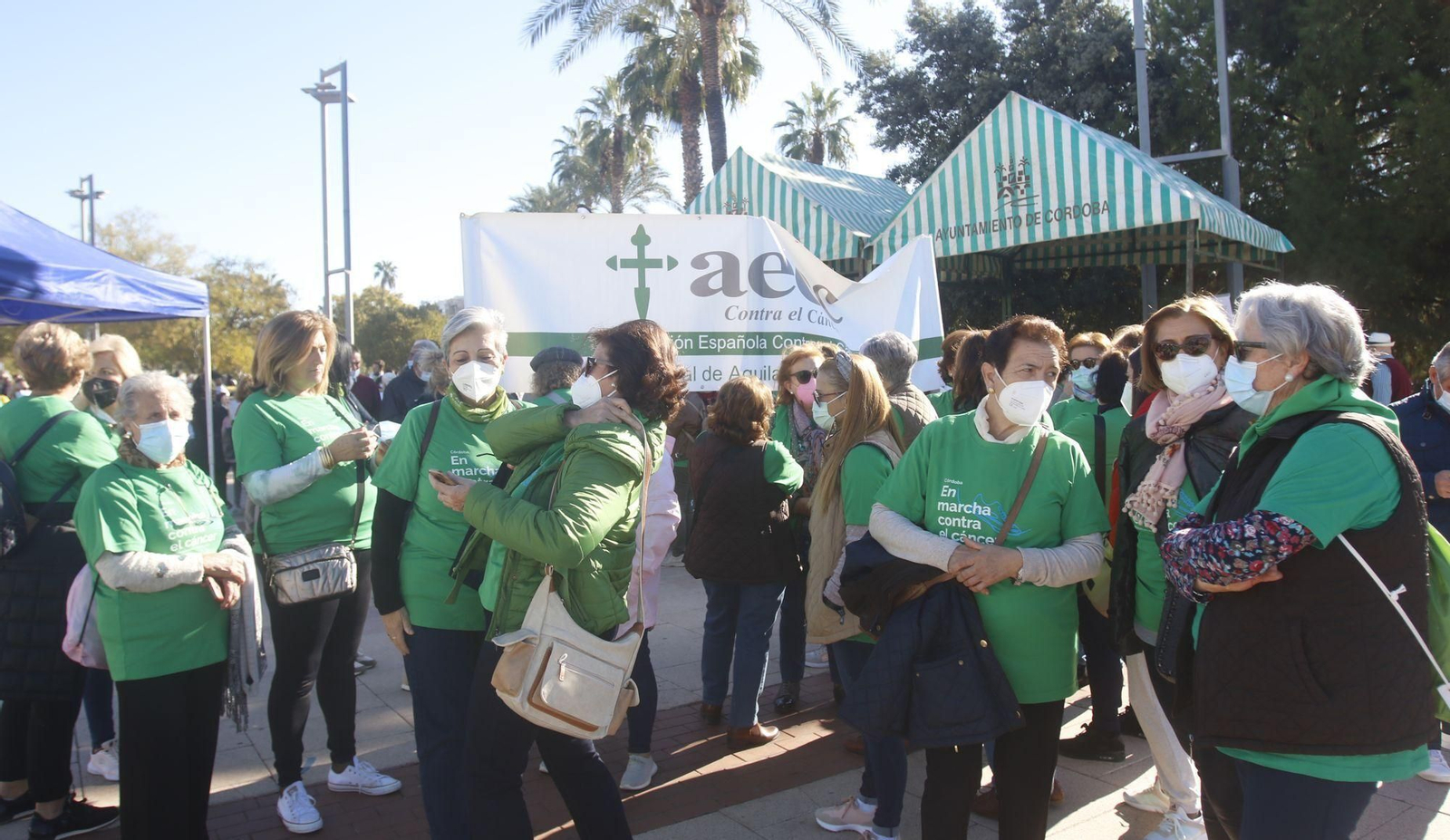 La marcha por la vida de la AECC en Córdoba, en fotografías