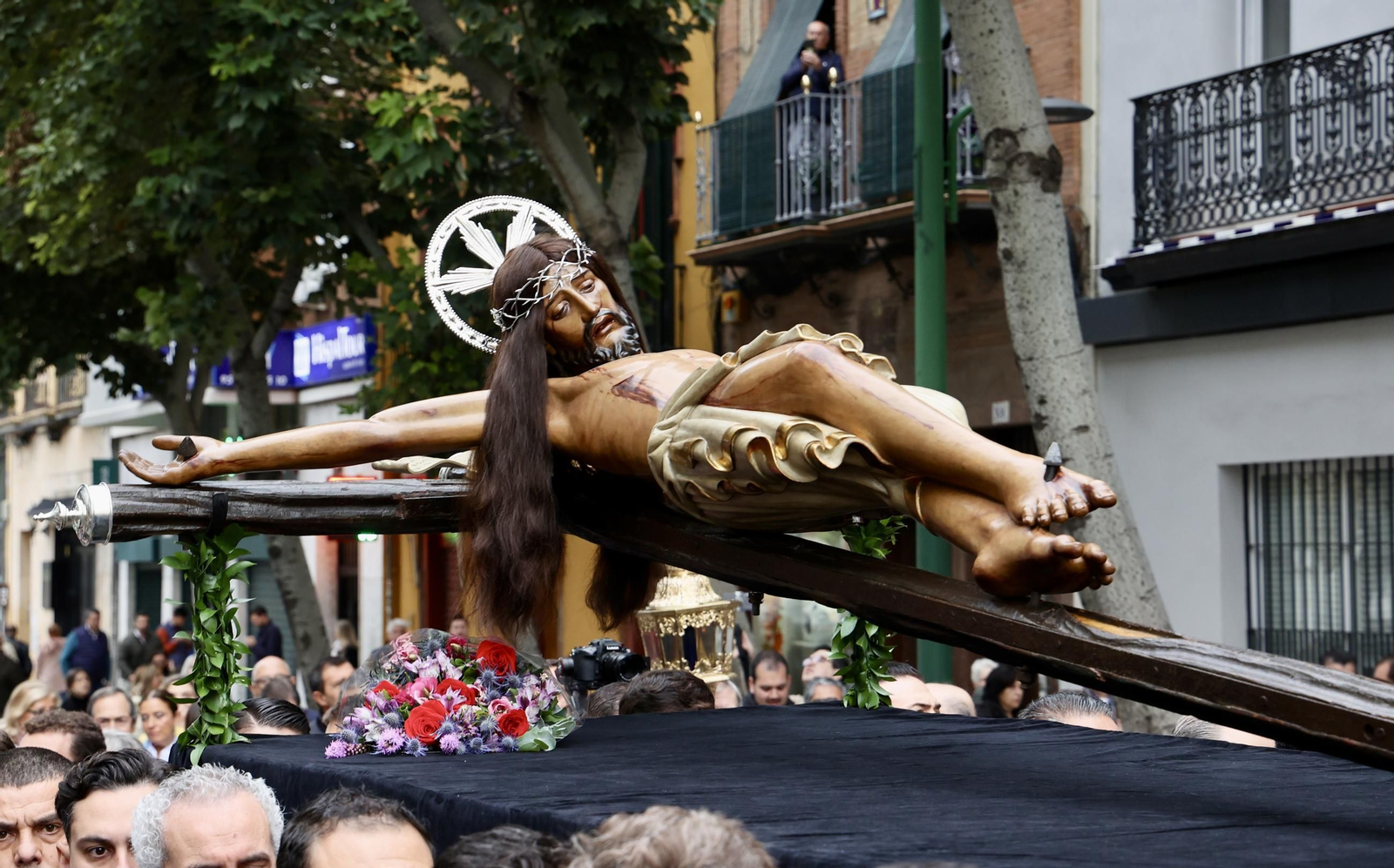 Traslado del Cristo de San Agustían a la Catedral