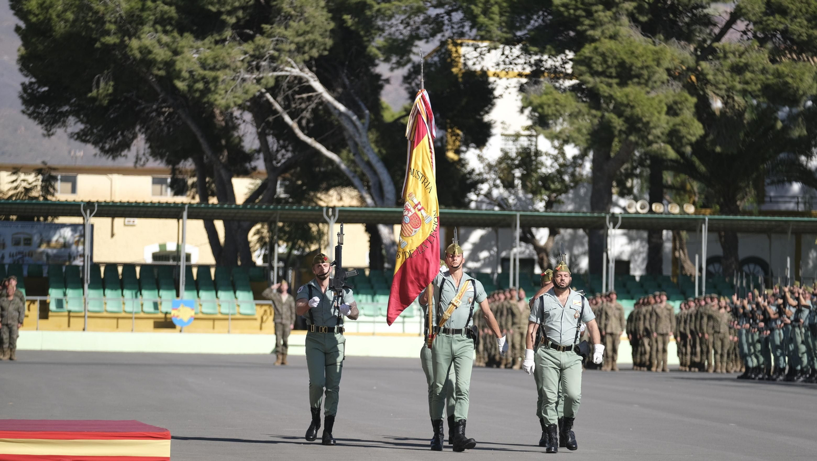 Imágenes de la toma de posesión del nuevo General de la BRILEG, José Agustín Carreras Postigo