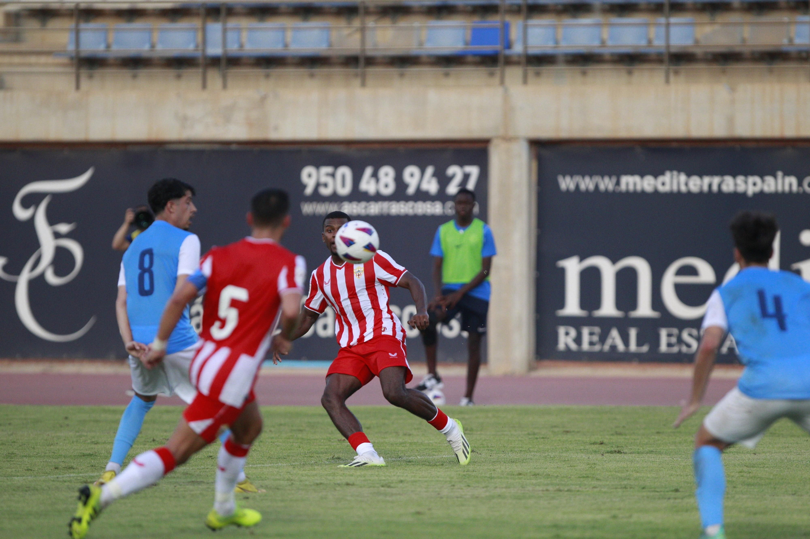 Imágenes del amistoso El Ejido-U.D. Almería