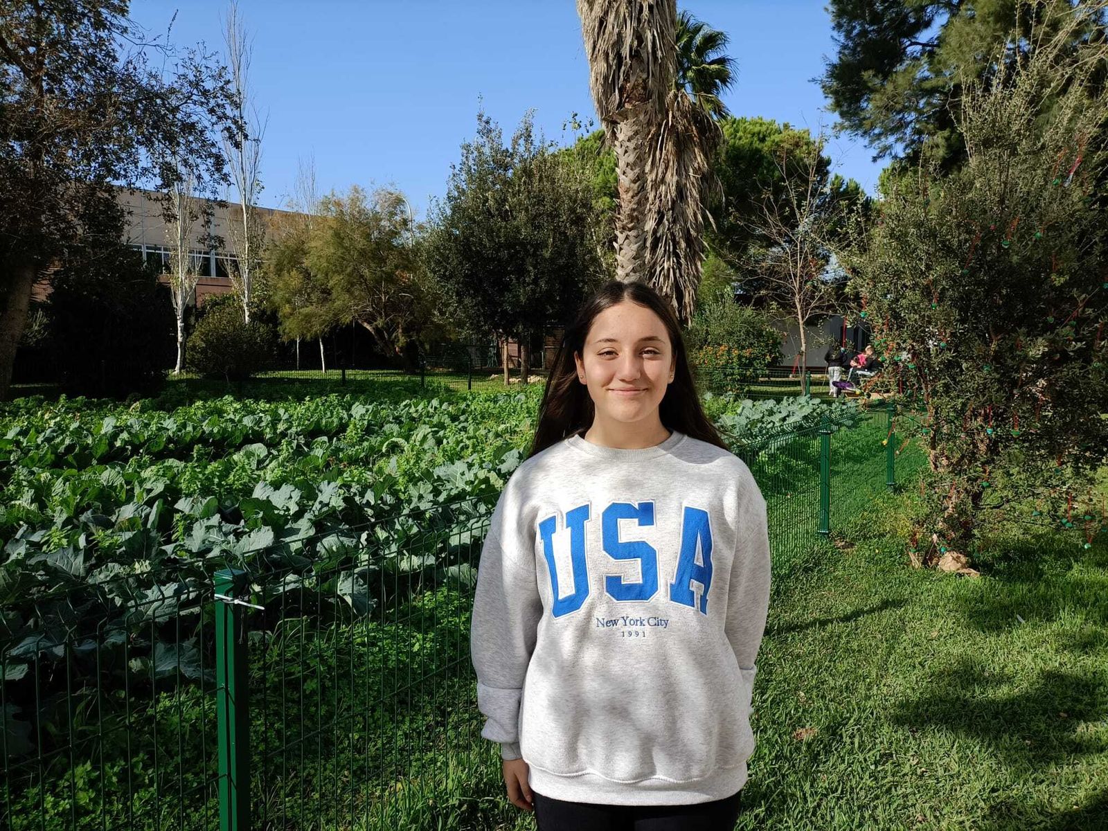 Miriam Ávila, alumna del IES Huerta del Rosario seleccionada por la Fundación.