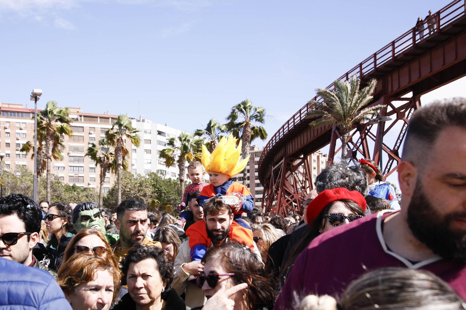 Las imágenes del entierro de la sardina en Almería