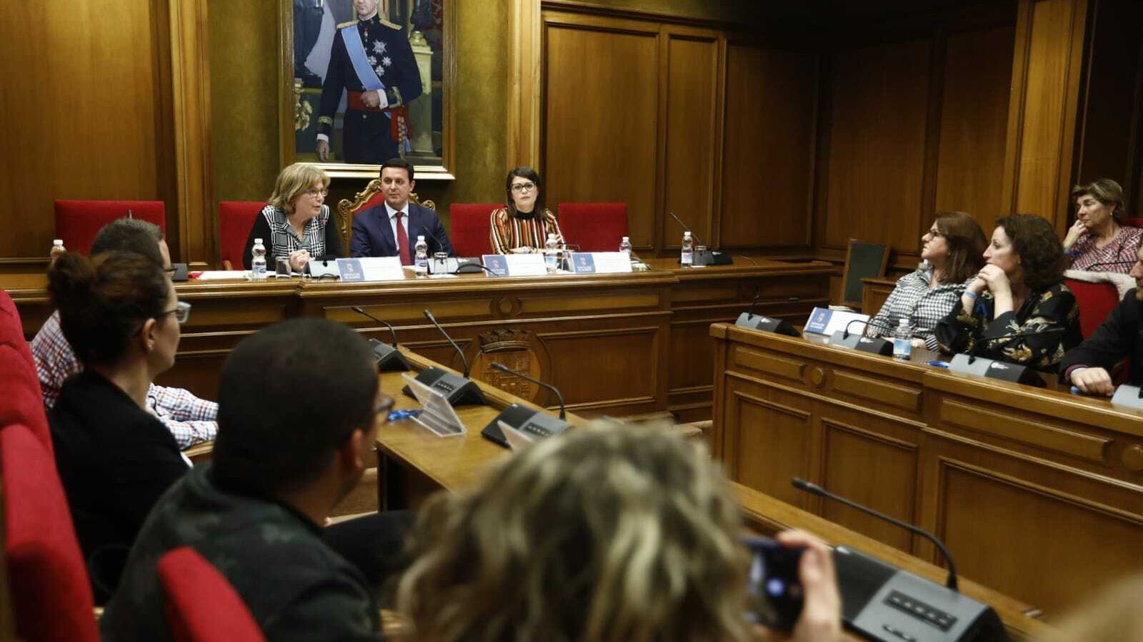 La celebración fue en el Salón de Plenos de Diputación.