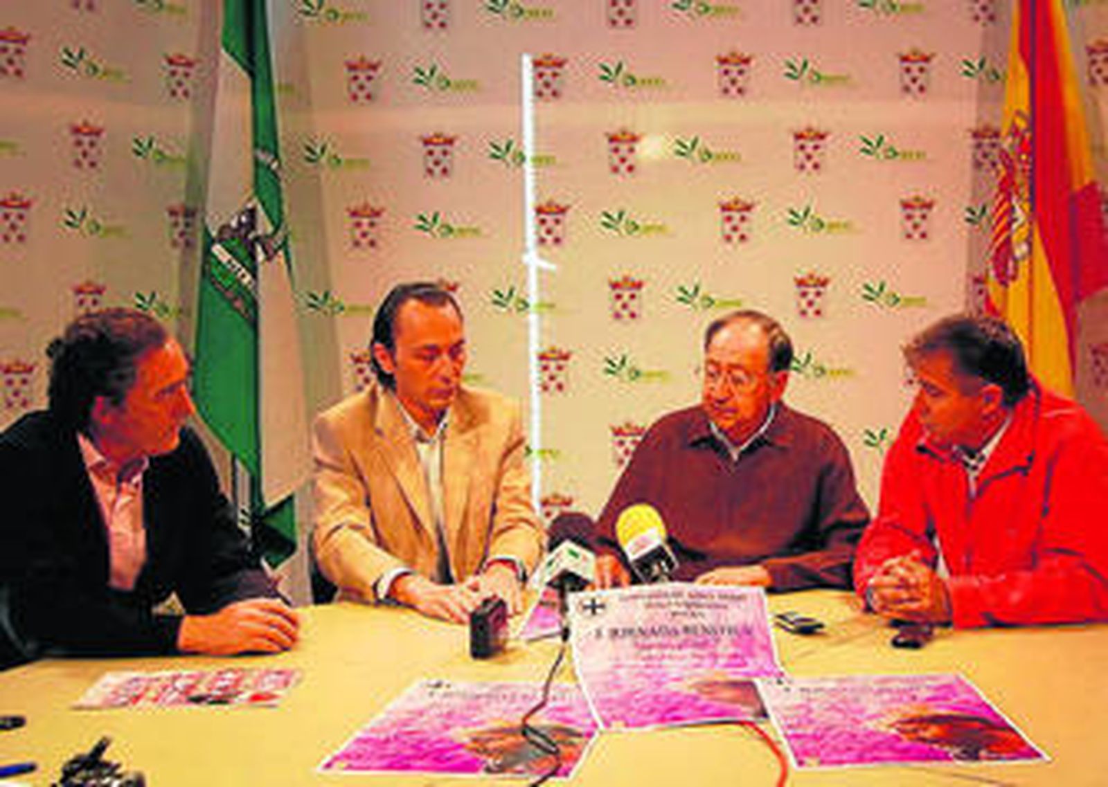 Presentación de los actos en el Ayuntamiento de la ciudad.