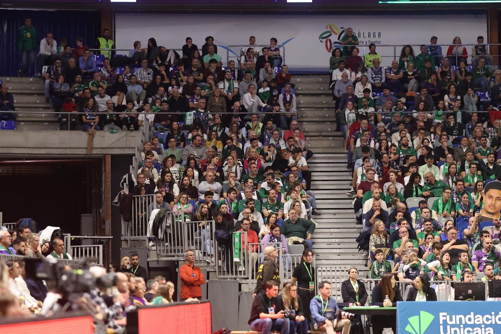 El Unicaja-Baxi Manresa, en fotos