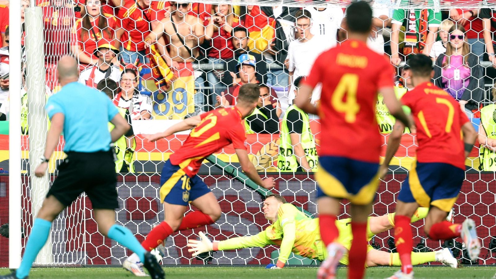 Las mejores fotos del España - Alemania