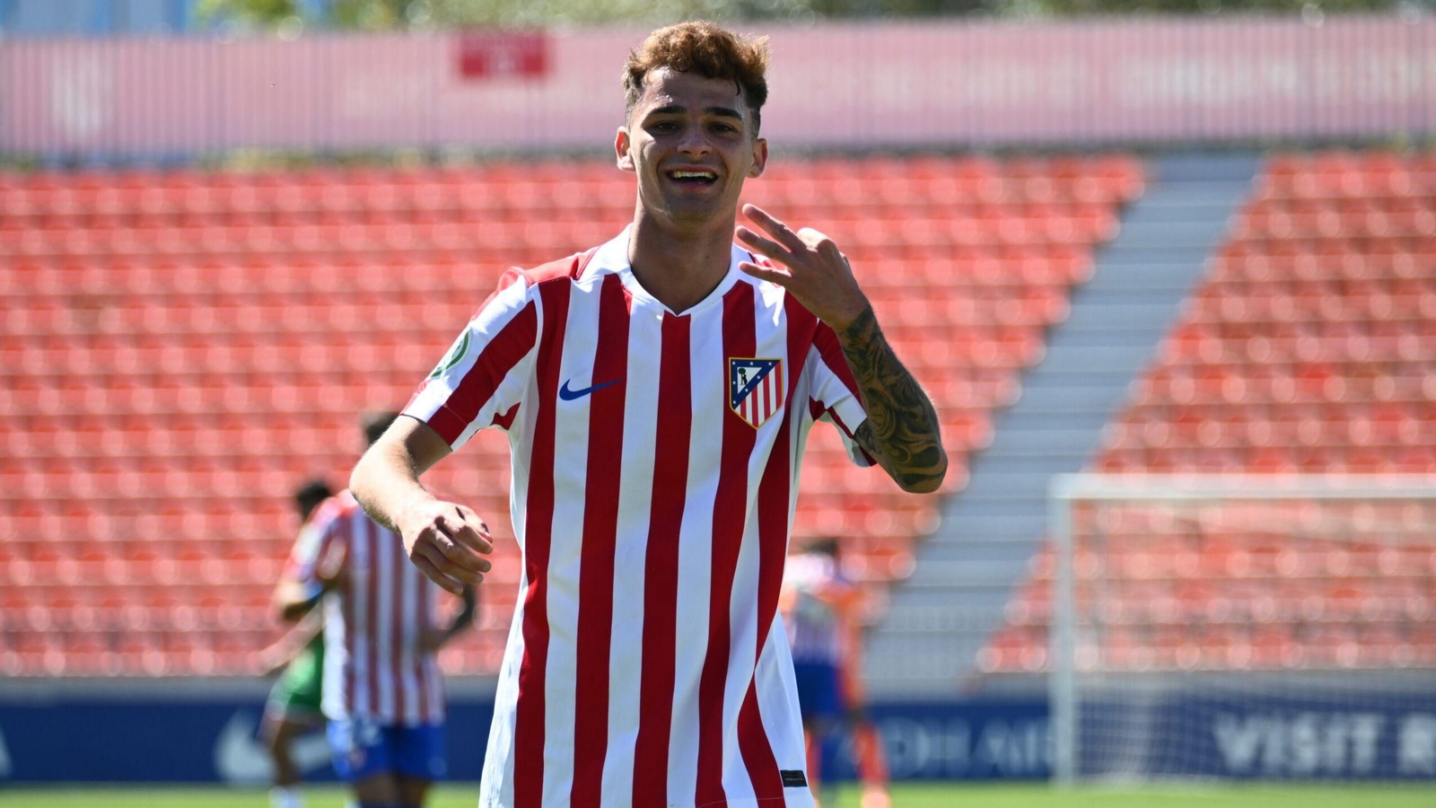 El jerezano Jesús Barrios (Atlético C), máximo artillero de toda la Tercera Federación