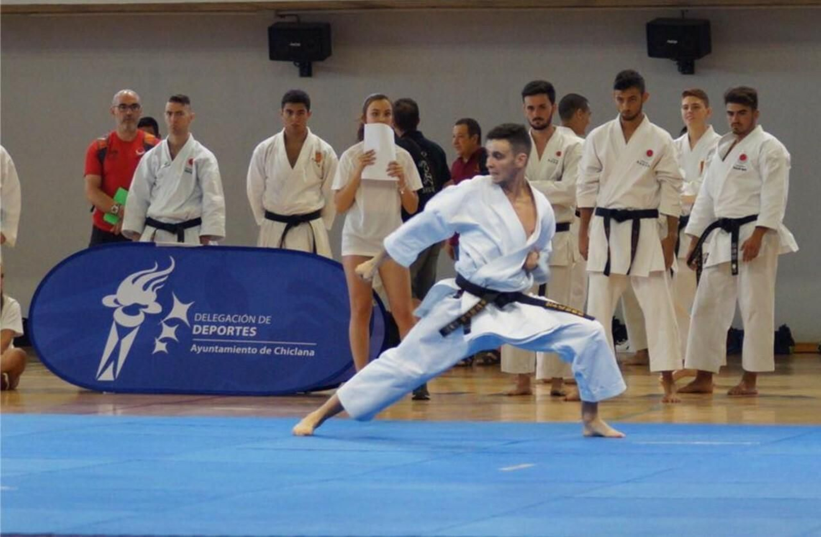 Josemi Romero compitiendo en el último Nacional, celebrado en Chiclana.