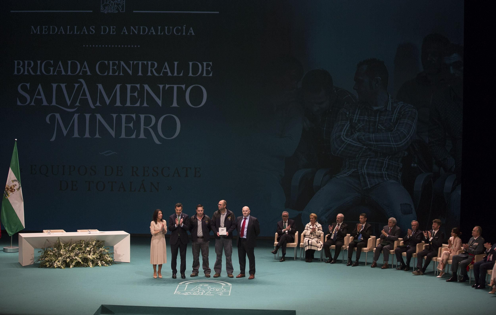Las imágenes de la entrega de Medallas de Andalucía 2019