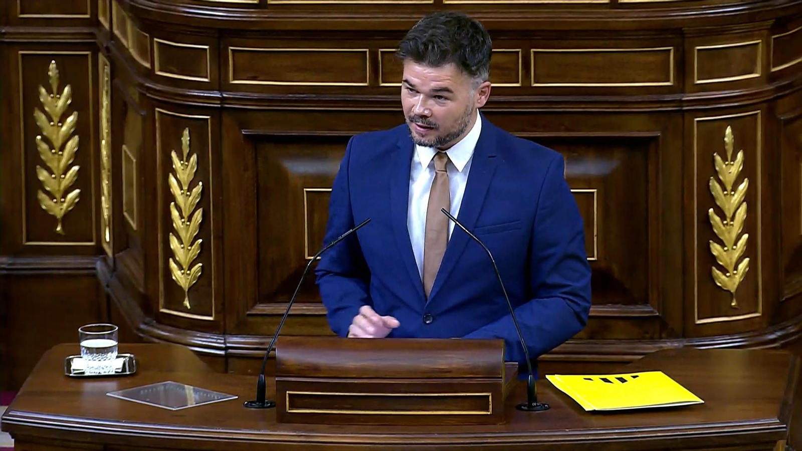 Rufián dice que la Selección Española son "catalanes y vascos creando y españoles aprovechando"