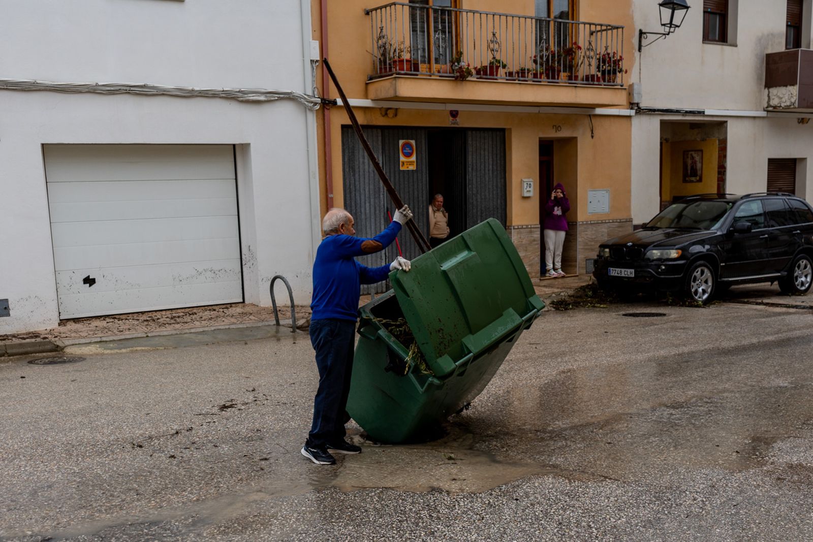 Así queda Monte Lope Álvarez después de la tromba de agua caída