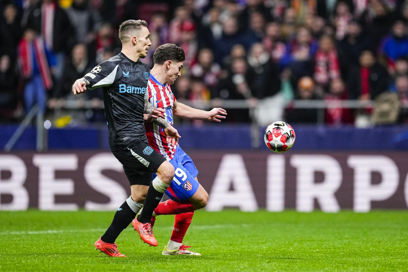 Las fotos del Atlético de Madrid - Bayer Leverkusen