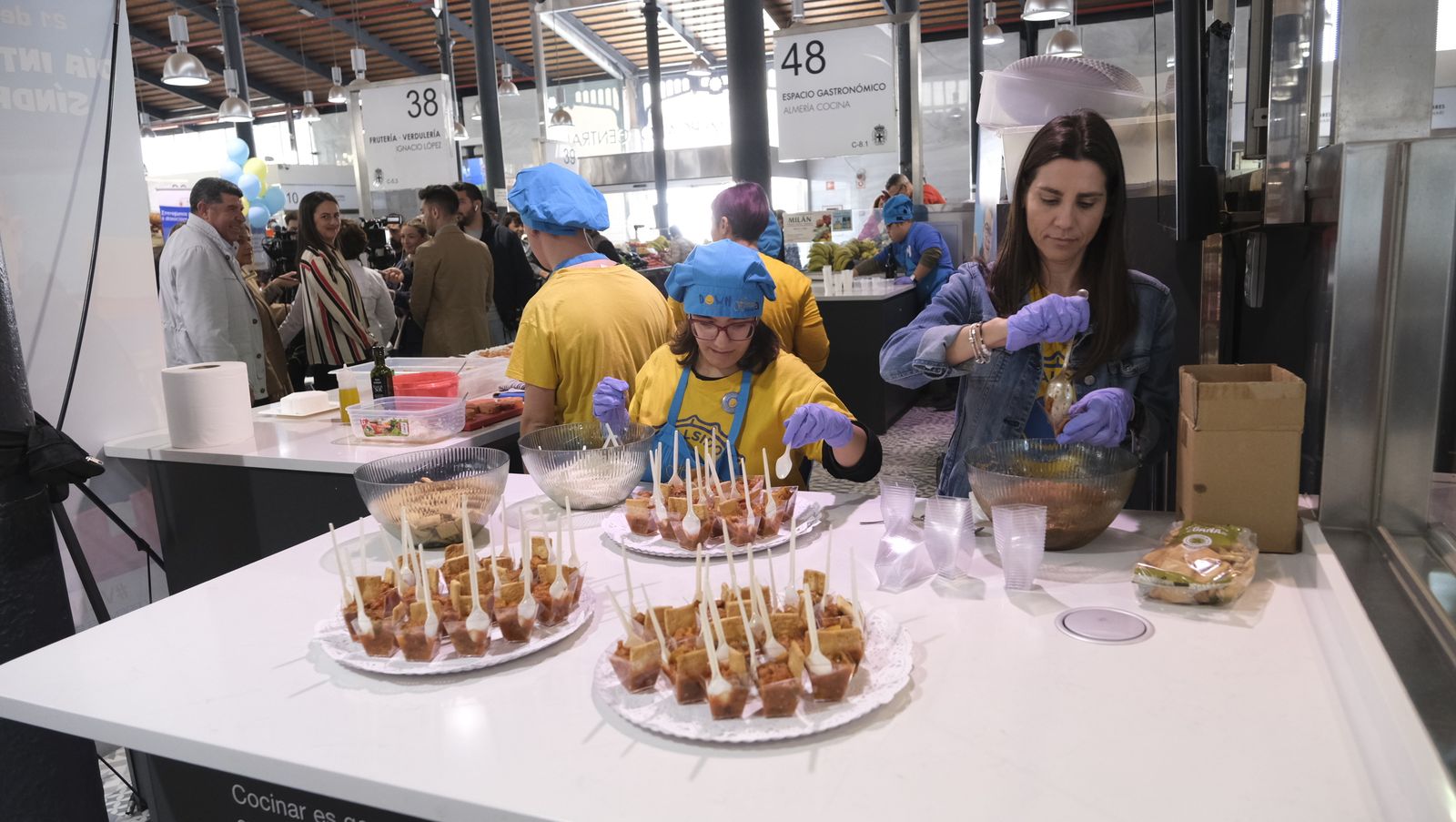 Showcooking-taller de gastronomía de Asalsido por el Día Mundial del Síndrome de Down