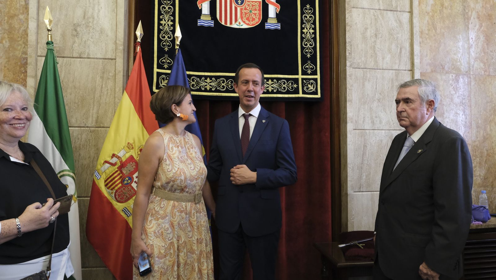 Imágenes de José María Martín como nuevo Subdelegado del Gobierno en Almería
