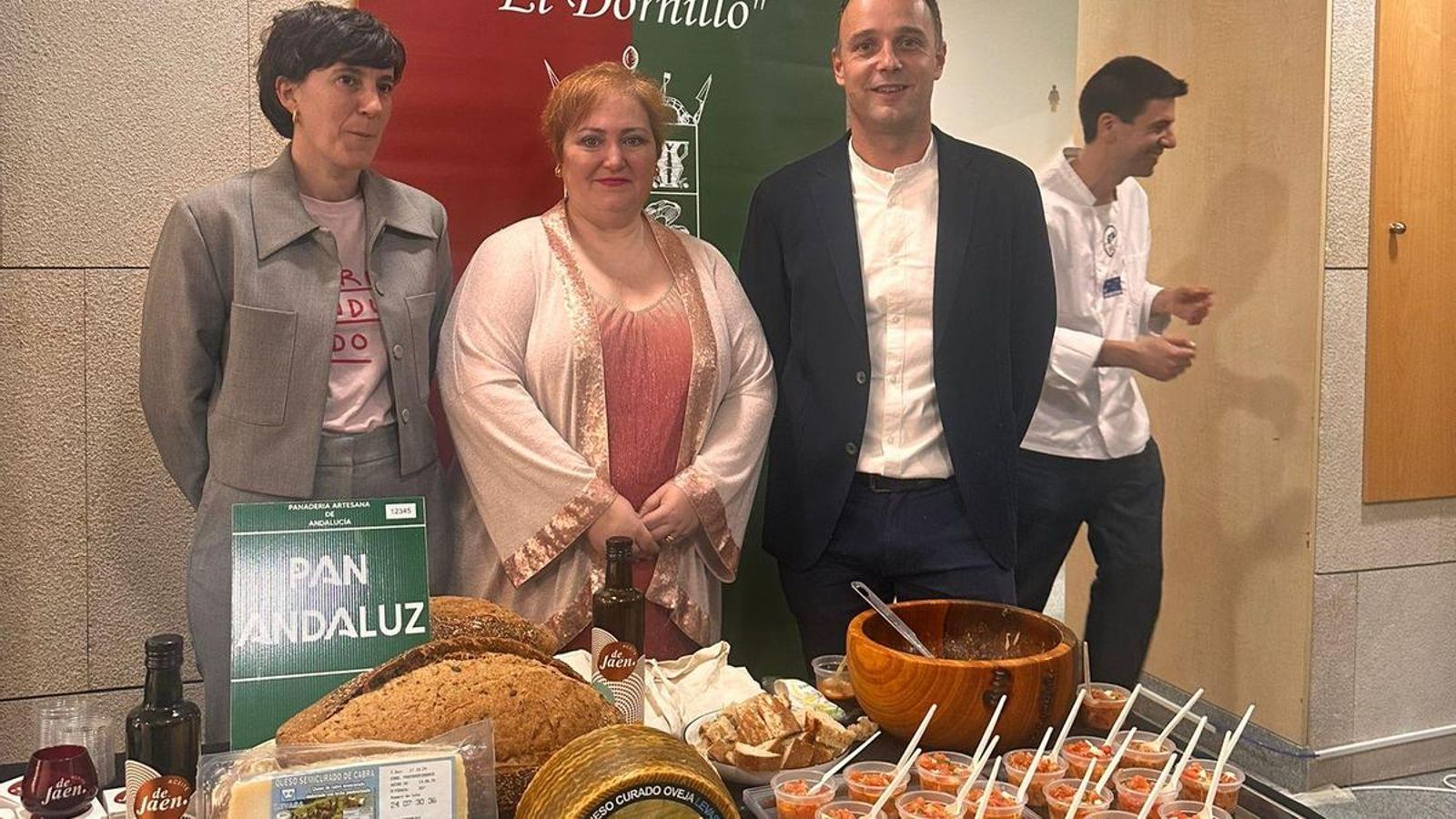 Pan jiennense en un stand.