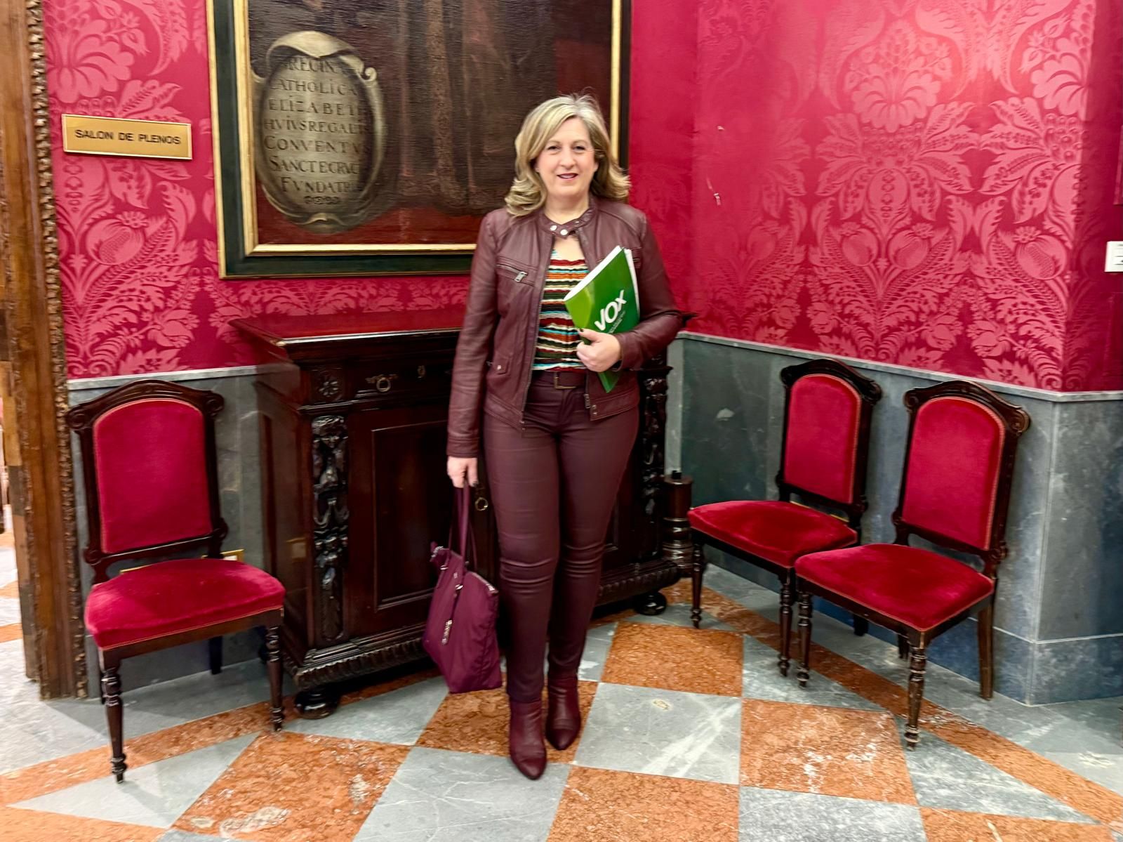 Beatriz Sánchez, portavoz de Vox.