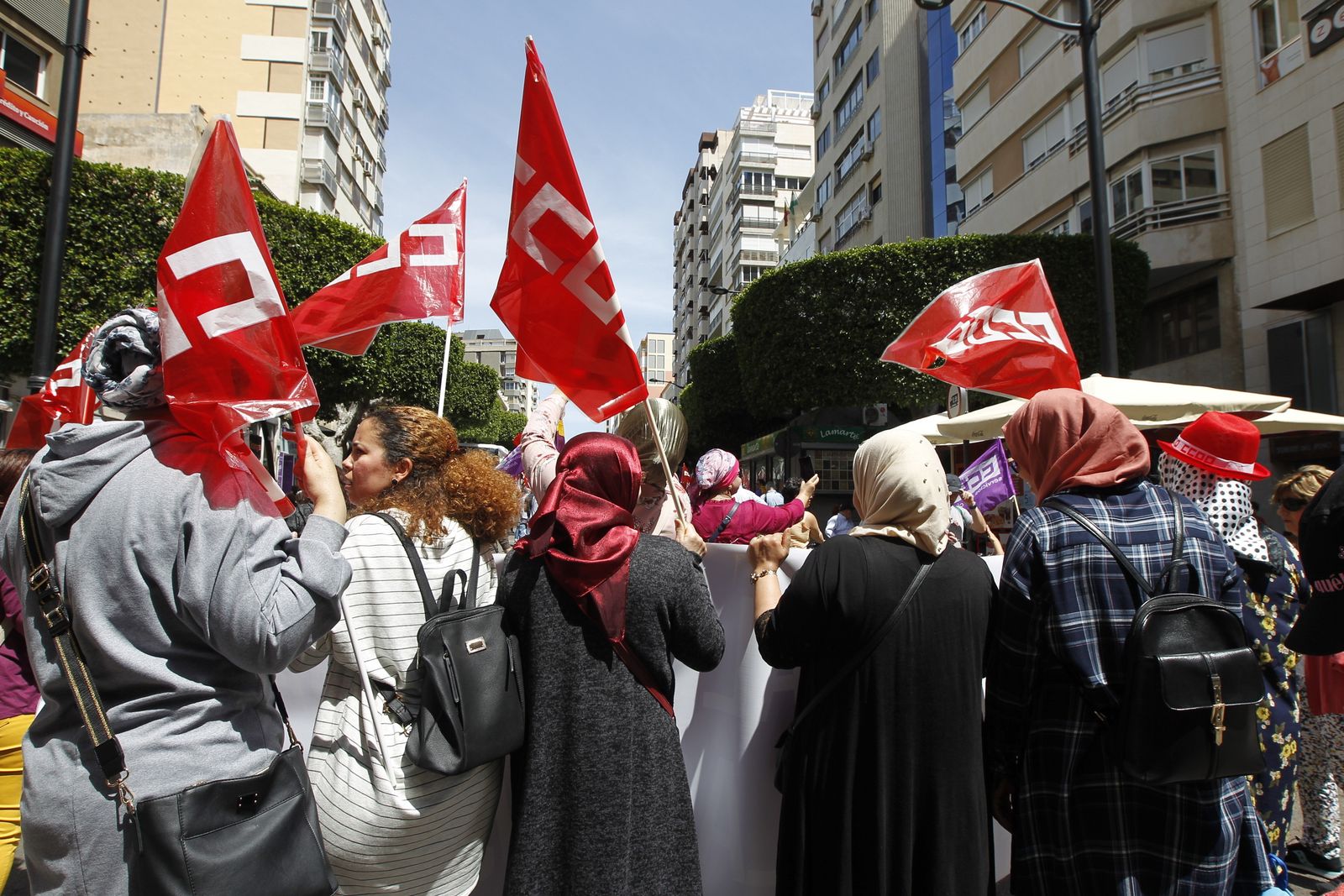 Fotogalería Manifestación del Primero de Mayo. Día Internacional de los Trabajadores. Almería