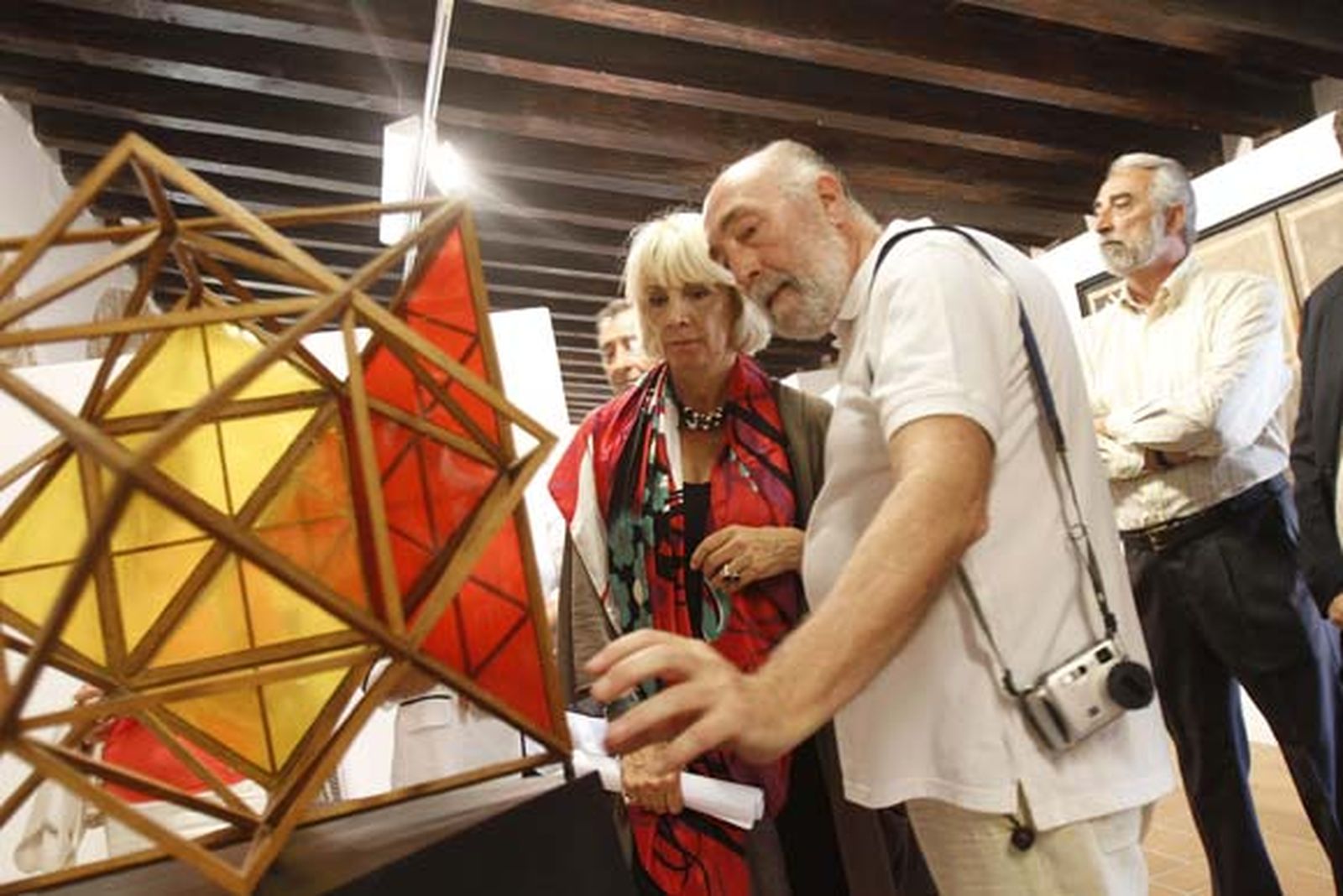 70 obras del artista peruano convivirán hasta septiembre en el Castillo de Santa Catalina

Foto: Lourdes de Vicente