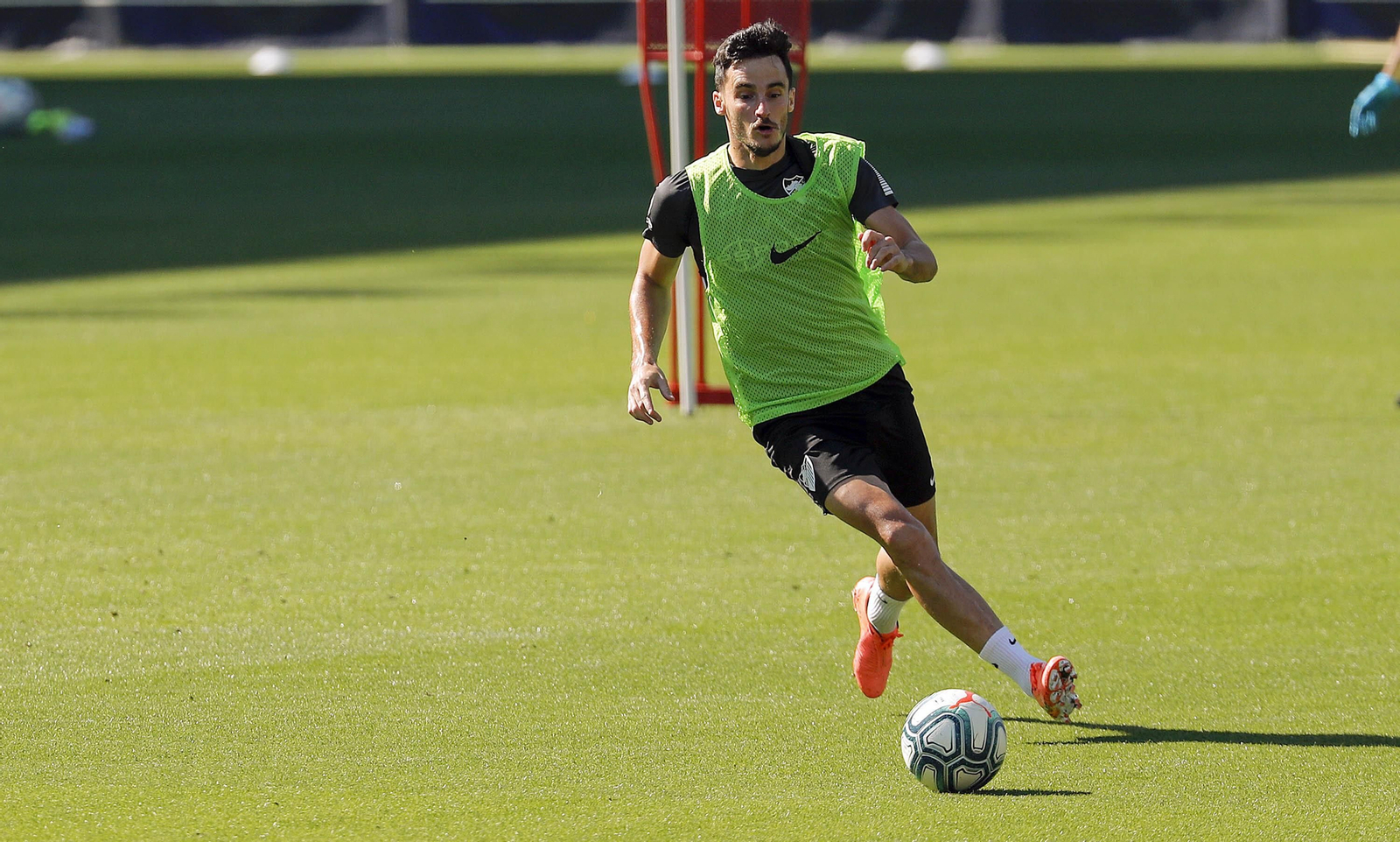 Las fotos del entrenamiento del Málaga