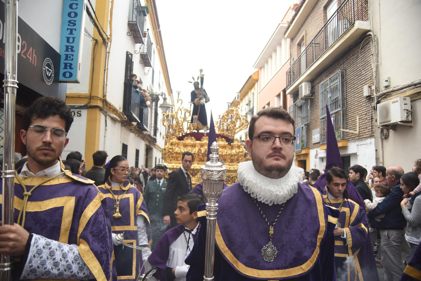 Las imágenes de la hermandad del Calvario el Miércoles Santo en Córdoba