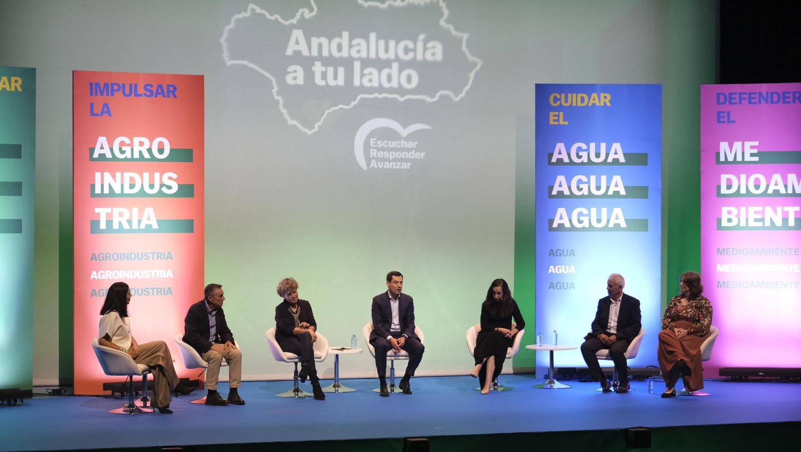 Las imágenes del 'Foro, Agricultura, Agua y Futuro en Andalucía' organizado por el PP