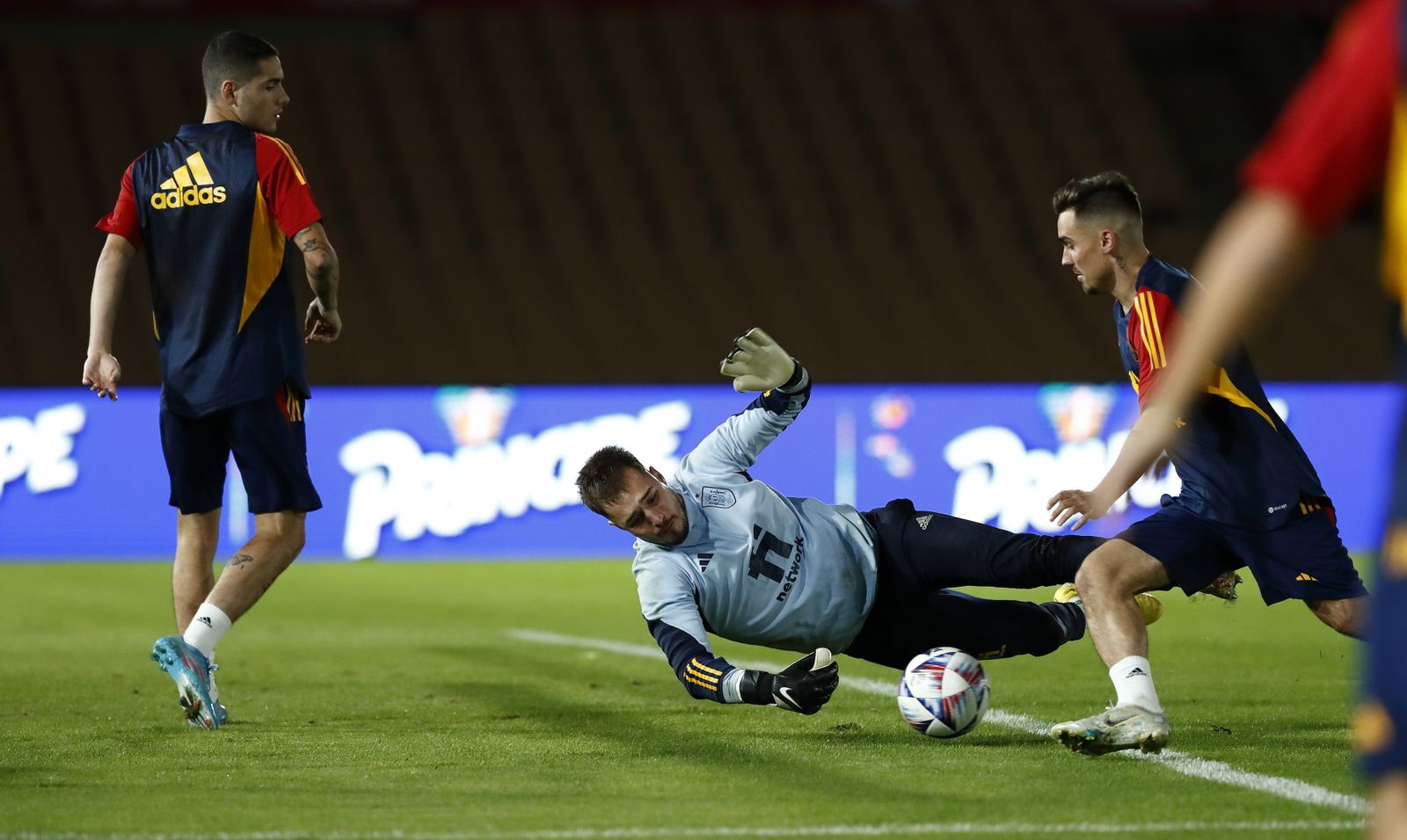 Las imágenes de la selección sub 21 en Sevilla