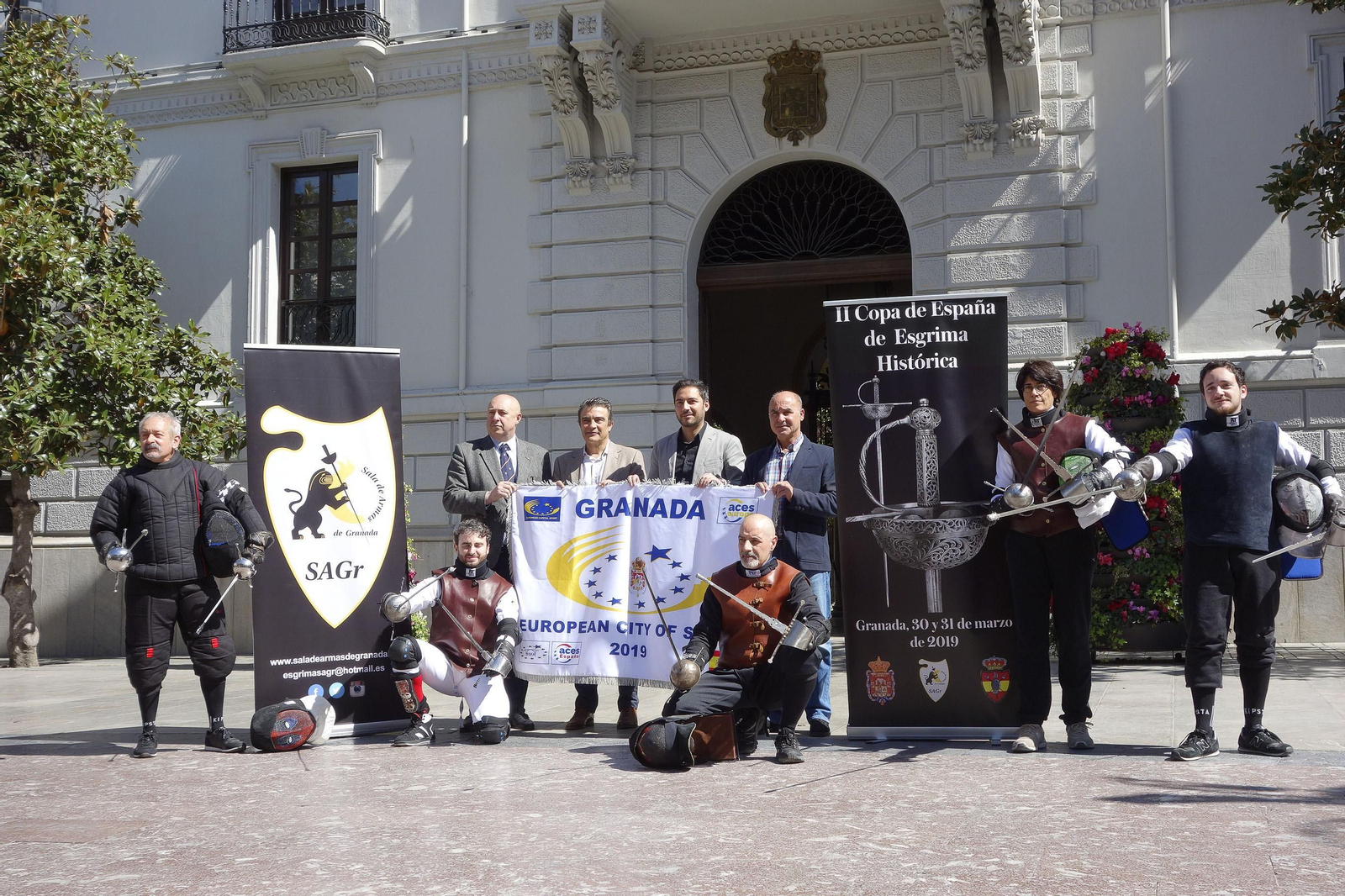 La Plaza del Carmen acogió ayer a los representantes de esta disciplina.