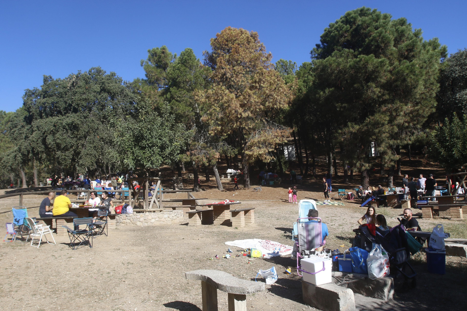 Los peroles por San Rafael, en fotografías