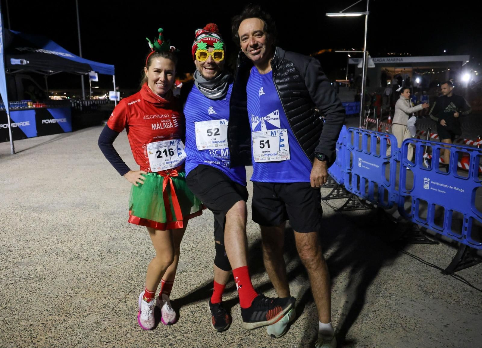 Las fotos de la San Silvestre del Real Club Mediterráneo en Málaga