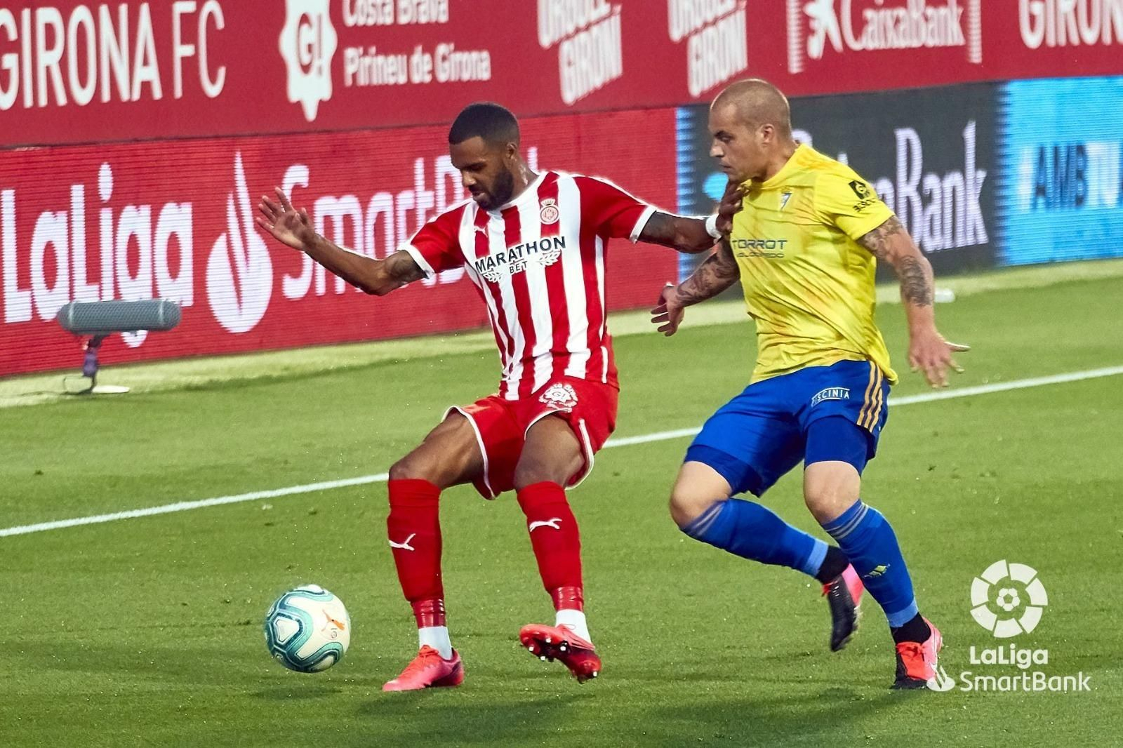 Las imágenes del Girona-Cádiz