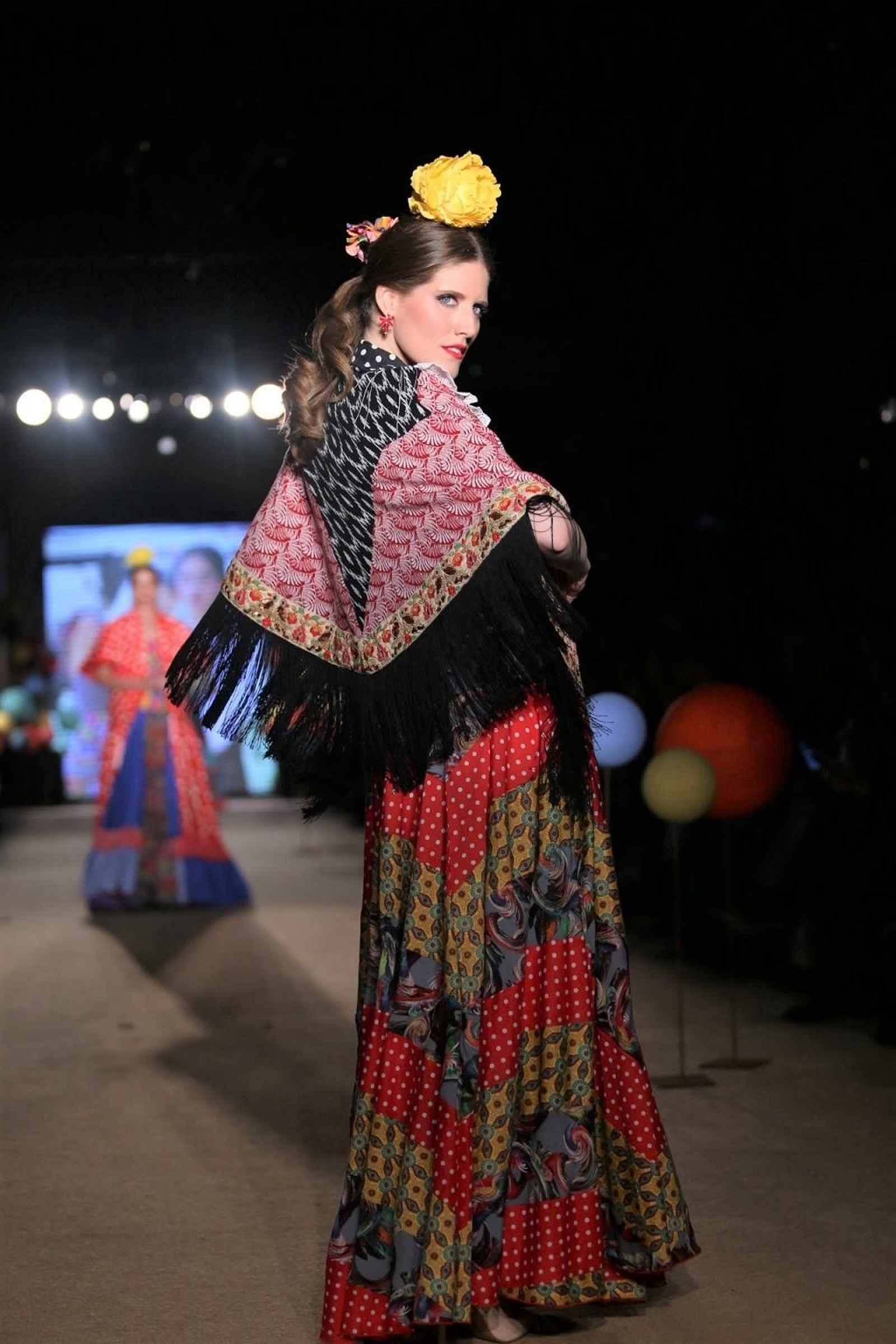 Flamenca Pol Núñez, fotos del desfile en We Love Flamenco 2019