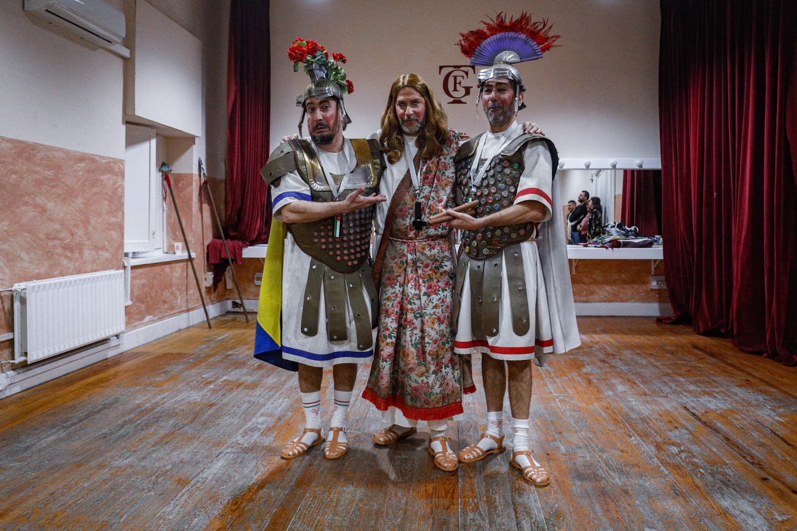 Antonio Labajo, en el centro, en el cuarteto 'Crónica de una muerte más que anunciada' al que también se suma Koki Sánchez