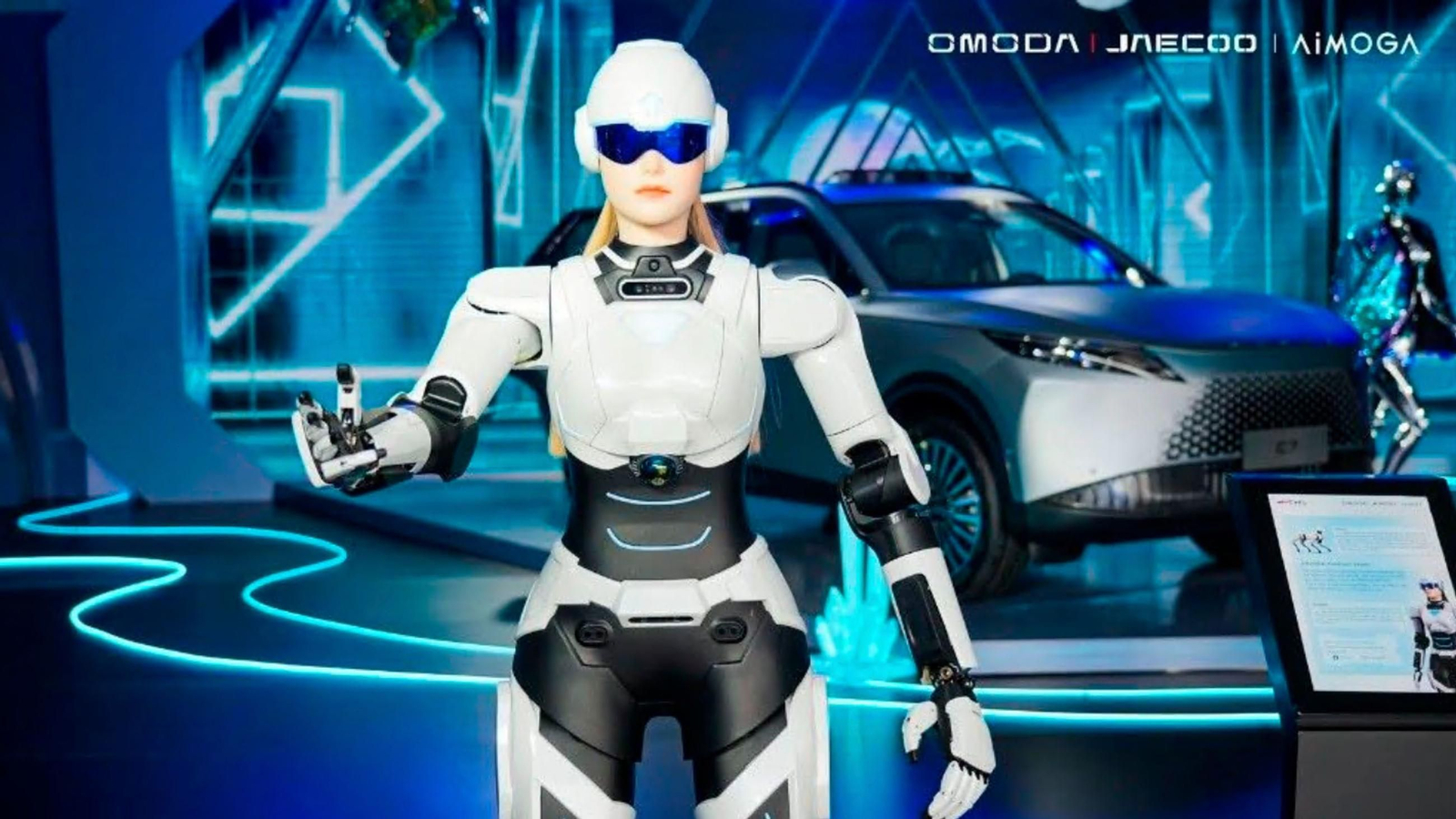 Omoda & Jaecoo anuncia la llegada de robots humanoides a los concesionarios