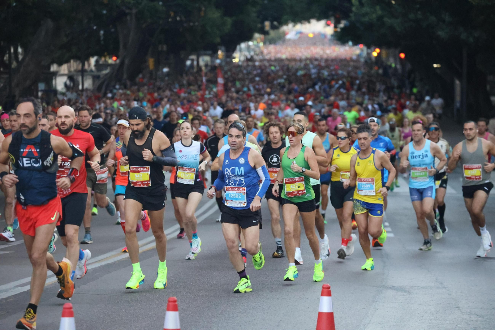 Las mejores fotos de la Maratón de Málaga 2024